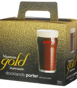 kit cerveza Muntons Docklands oro porter- 3 kg